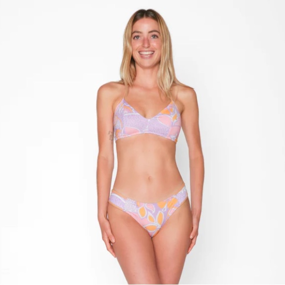 NWT Seea Zoe Bikini Top Aria Size L